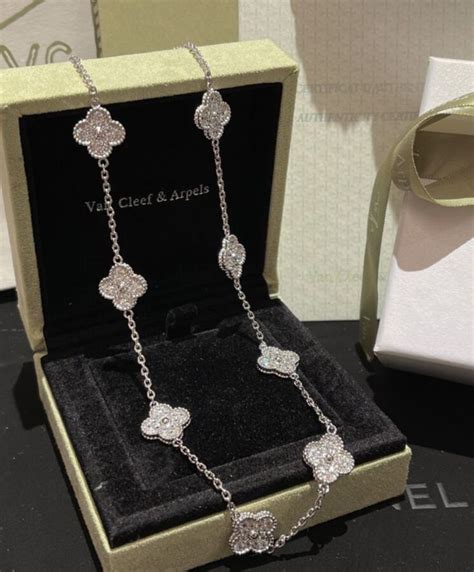 van cleef and arpels best replica|fake van cleef necklace.